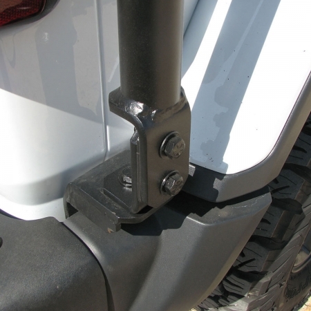 Portapacchi Garvin Adventure Half Rack per Jeep Wrangler JLU 4 porte