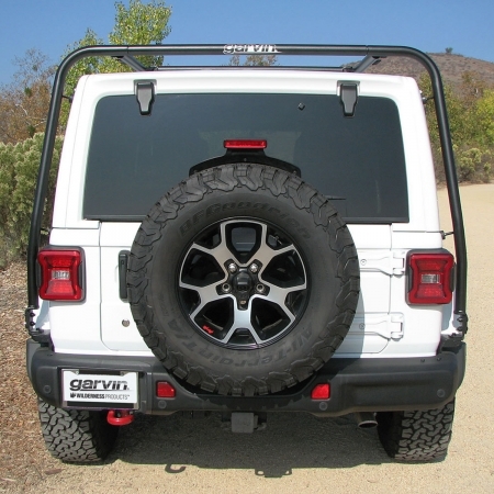 Portapacchi Garvin Adventure Half Rack per Jeep Wrangler JLU 4 porte