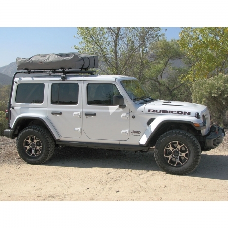 Portapacchi Garvin Adventure Half Rack per Jeep Wrangler JLU 4 porte