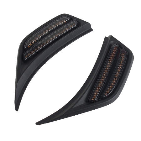LED presa d'aria parafangoOvertread per Jeep Wrangler JL e Gladiator JT