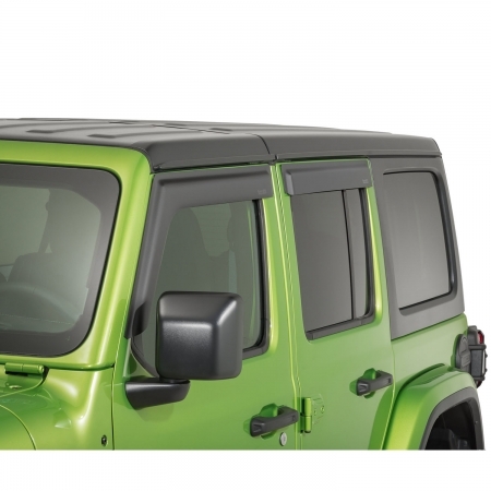 Deflettori aria Rugged Ridge per Jeep wrangler JLU 4 porte e Gladiator JT