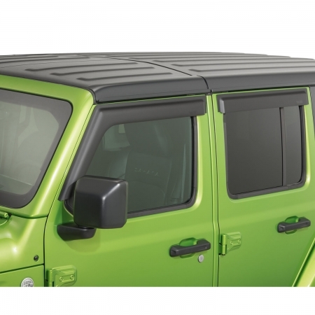 Deflettori aria Rugged Ridge per Jeep wrangler JLU 4 porte e Gladiator JT