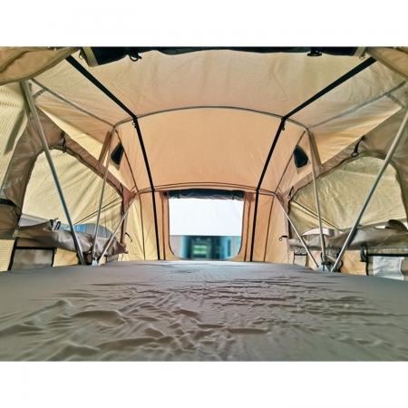 TENDA DA TETTO APRIBILE SUNTOP CON SPOGLIATOIO - LARGHEZZA 140 CM