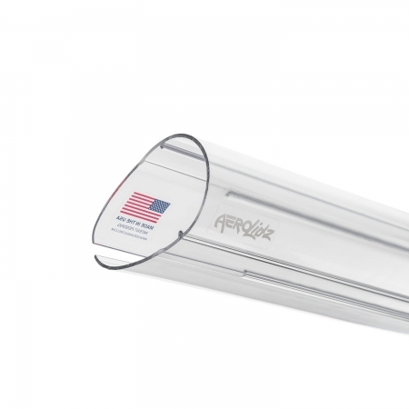 Silenziatore barre LED Aerolidz per barre LED a doppia fila