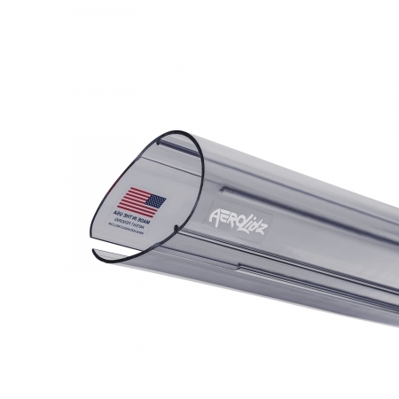 Silenziatore barre LED Aerolidz per barre LED a doppia fila