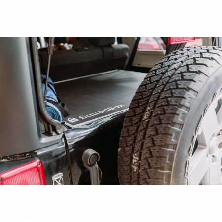 Sistema di sicurezza Squadbox per il baule per Jeep Wrangler JLU 4 porte
