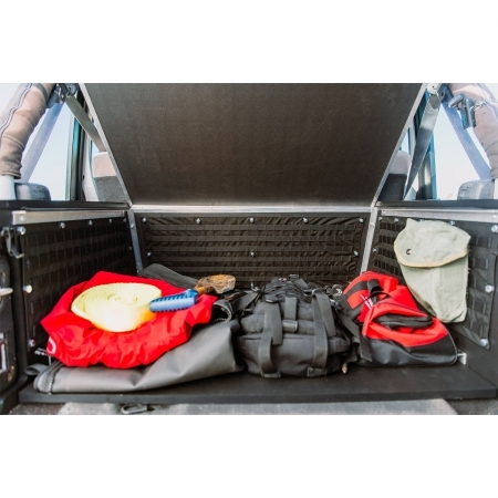 Sistema di sicurezza Squadbox per il baule per Jeep Wrangler JLU 4 porte
