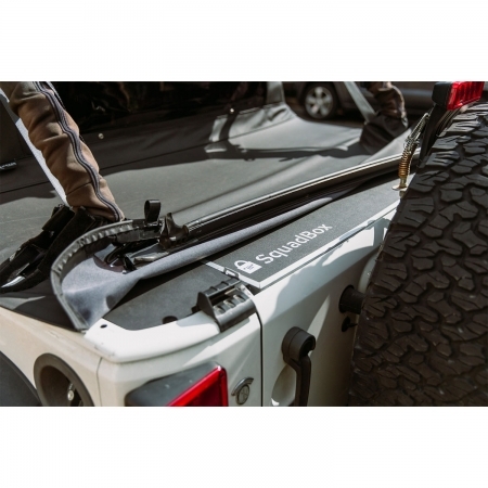 Sistema di sicurezza Squadbox per il baule per Jeep Wrangler JLU 4 porte