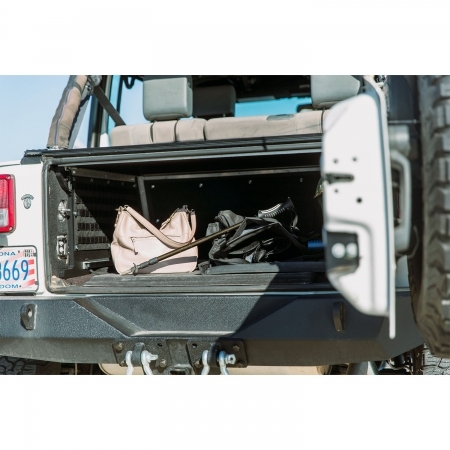 Sistema di sicurezza Squadbox per il baule per Jeep Wrangler JLU 4 porte