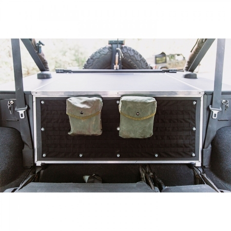 Sistema di sicurezza Squadbox per il baule per Jeep Wrangler JLU 4 porte