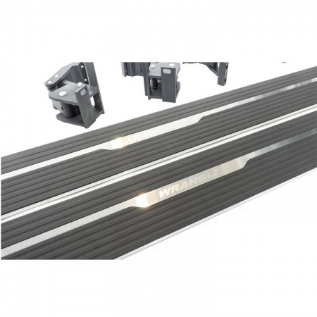 Pedane laterali elettriche OFD per Jeep Wrangler JK 2 porte