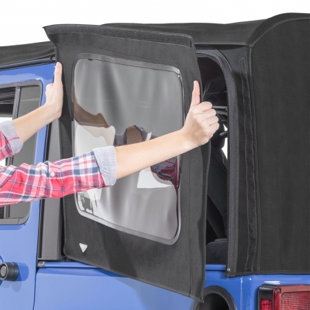 Soft Top completo Mastertop in MasterTwill per Jeep Wrangler JKU 4 porte - Immagine 11