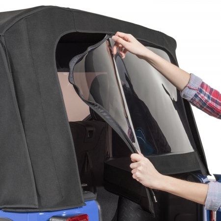 Soft Top completo Mastertop in MasterTwill per Jeep Wrangler JKU 4 porte - Immagine 12