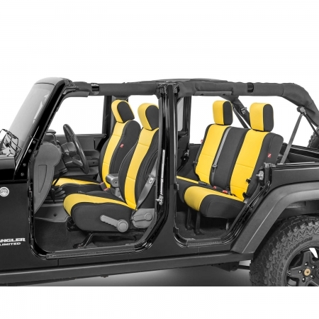 Copri sedili Quadratec Diver Down Neoprene per Jeep Wrangler JKU 4 porte