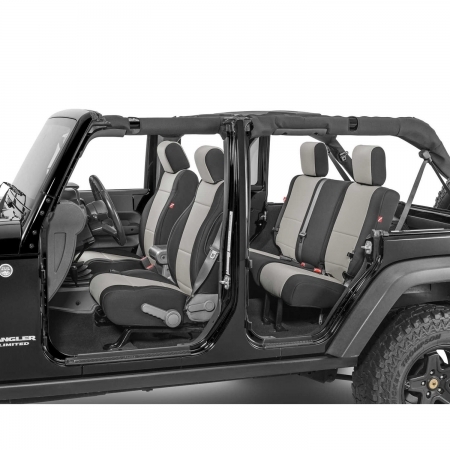 Copri sedili Quadratec Diver Down Neoprene per Jeep Wrangler JKU 4 porte