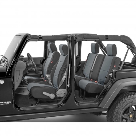 Copri sedili Quadratec Diver Down Neoprene per Jeep Wrangler JKU 4 porte