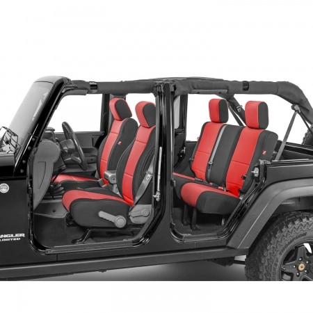 Copri sedili Quadratec Diver Down Neoprene per Jeep Wrangler JKU 4 porte