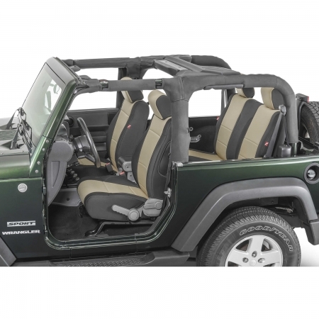 Copri sedili Quadratec Diver Down Neoprene per Jeep Wrangler JK 2 porte