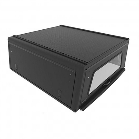 Hard Top in alluminio ALUCAB Explorer 3 nero liscio per Jeep Gladiator JT