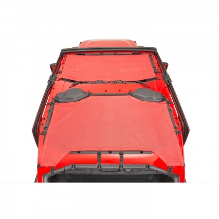 MasterTop ShadeMaker Freedom Mesh Bimini Top Plus per Jeep Wrangler JL