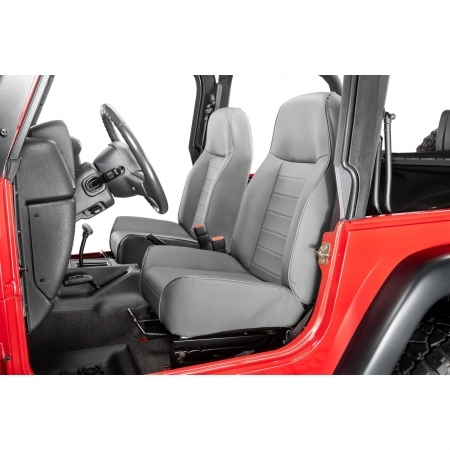 Sedile anteriorie Quadratec Heritage Premium per Jeep CJ e Wrangler YJ e TJ