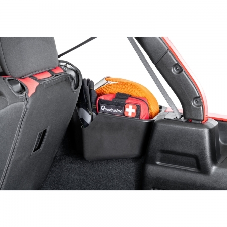 Organizer portaoggetti Quadratec per Jeep Wrangler JLU 4 porte dal 2019 al 2023