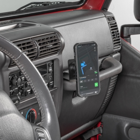 Supporto telefono magnetico Quadratec per Jeep Wrangler TJ