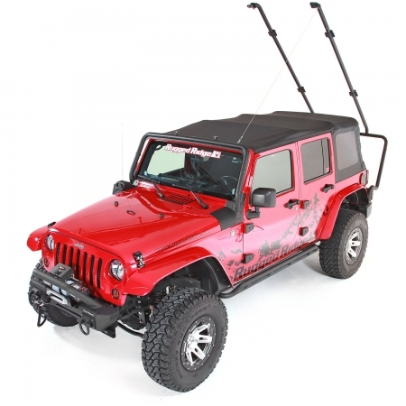 Sherpa Rack Rugged Ridge per Jeep Wrangler JKU 4 porte