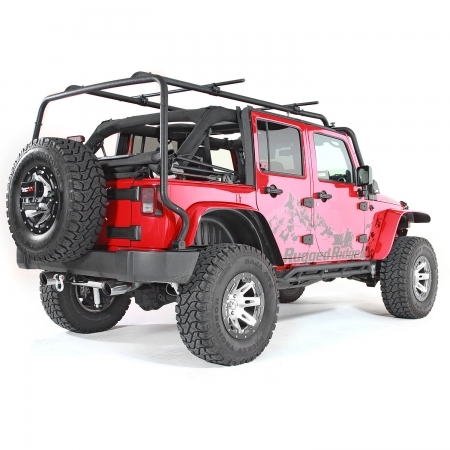 Sherpa Rack Rugged Ridge per Jeep Wrangler JKU 4 porte