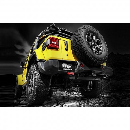 Scarico doppio in inox Magnaflow Street Series per Jeep Wrangler JL e JLU 3.6L, 2.0L turbo e 4xe dal 2019 in poi