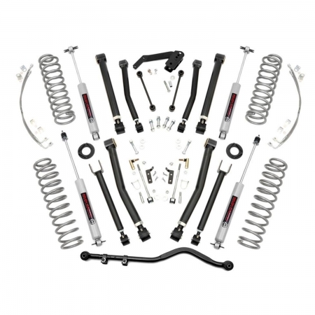 Assetto +4 Rough Country X Series completo Wrangler JK 2p