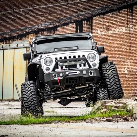 Assetto +4 Rough Country X Series completo Wrangler JK 2p