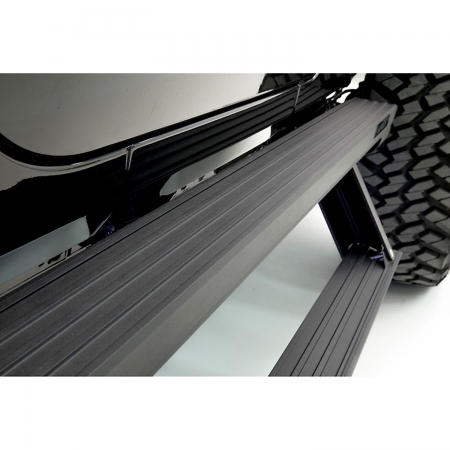 Pedane laterali Aries ActionTrac Elettriche per Jeep Wrangler JKU 4 porte - Immagine 2