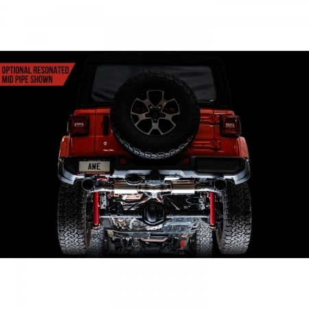 Scarico AWE Tread Edition in acciaio inossidabile per Jeep Wrangler JL 2.0L e 4xe 2.0L