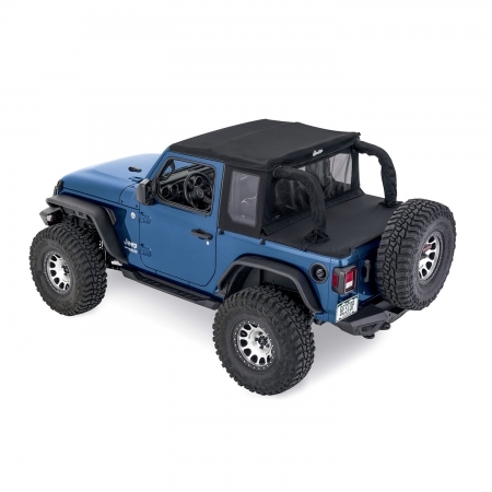Trektop Halftop Bestop in Twill per Jeep Wrangler JL 2 porte dal 2019 in poi
