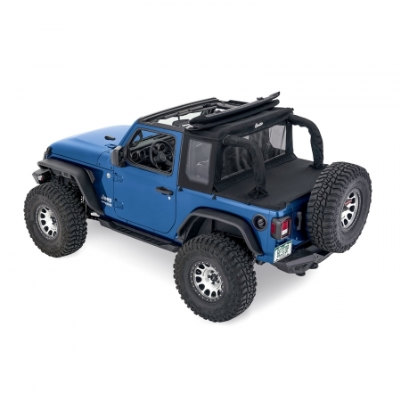 Trektop Halftop Bestop in Twill per Jeep Wrangler JL 2 porte dal 2019 in poi