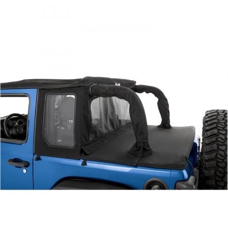 Trektop Halftop Bestop in Twill per Jeep Wrangler JL 2 porte dal 2019 in poi