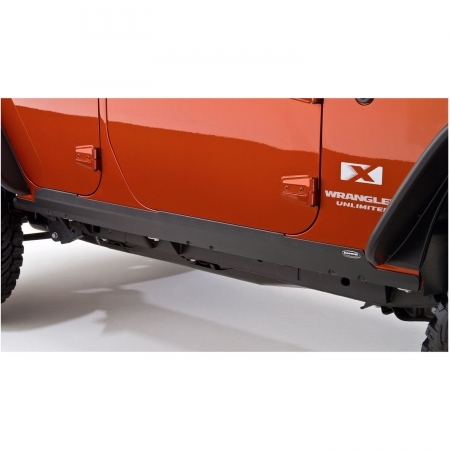 Protezione carrozzeria inferiore TrailArmor Rocker Bushwaker per Jeep Wrangler JKU 4 porte