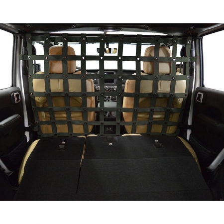 Rete divisoria per animali per Jeep Wrangler JLU 4 porte e Gladiator JT