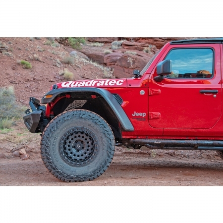 Parafanghi interni anteriori Quadratec per Jeep Wrangler JL e Gladiator JT
