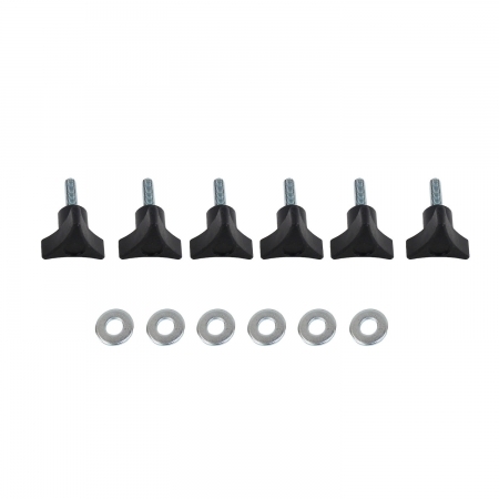 Viti a sgancio rapido Kentrol per hardtop per Jeep Wrangler TJ, JK, JL dal 2003 in poi