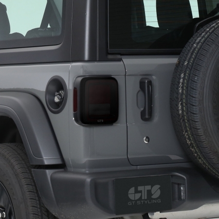 Cover Fari posteriori GTS fum&eacute; per Jeep Wrangler JL e JLU dal 2019 in poi