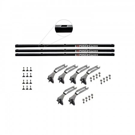 Barre portapacchi Exposed Racks per Jeep Wrangler JL e Gladiator JT