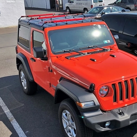 Barre portapacchi Exposed Racks per Jeep Wrangler JL e Gladiator JT