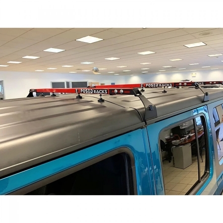 Barre portapacchi Exposed Racks per Jeep Wrangler JL e Gladiator JT