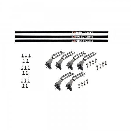 Barre portapacchi Exposed Racks per Jeep Wrangler JL e Gladiator JT