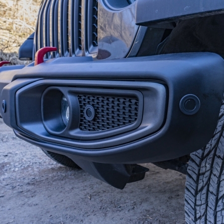 Paraurti anteriore OFD in plastica per Jeep Wrangler JL, JLU, 4xe e Gladiator JT dal 2019 in poi