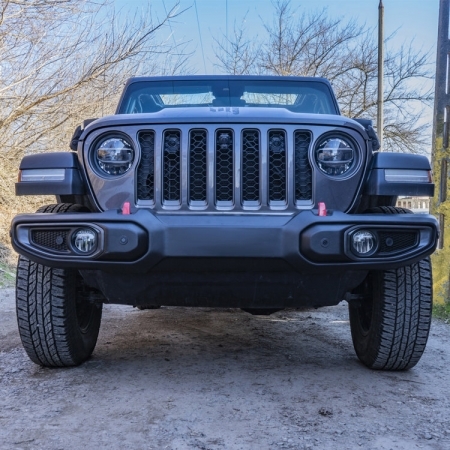 Paraurti anteriore OFD in plastica per Jeep Wrangler JL, JLU, 4xe e Gladiator JT dal 2019 in poi