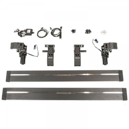 Pedane laterali elettriche OFD per Jeep Wrangler JK 2 porte