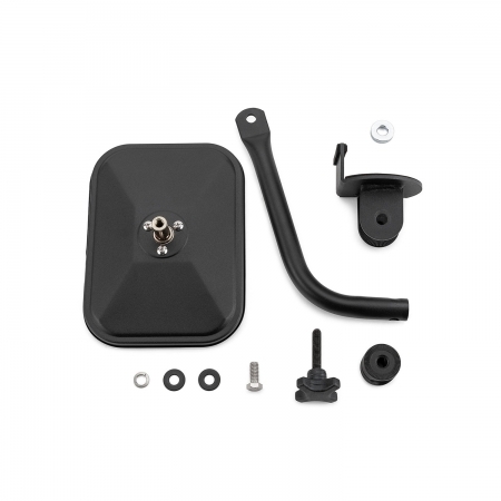 Specchietti Quick Release Quadratec quadrati per Jeep Wrangler JL e GLadiator JT